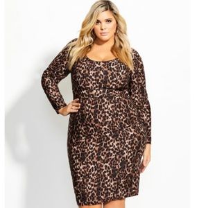Animalistic Dress By City Chic